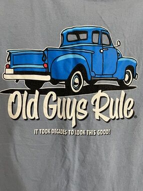 Old Guys Rule Men's Short Sleeve T-Shirt